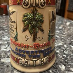 Budweiser  1994 stein advertising series