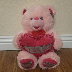 Valentine's Bear Toy Plush New. 
