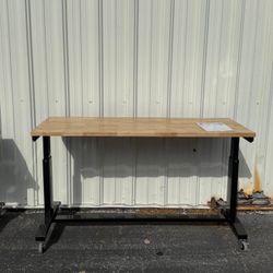 Husky 72” Adjustable Top Workbench  