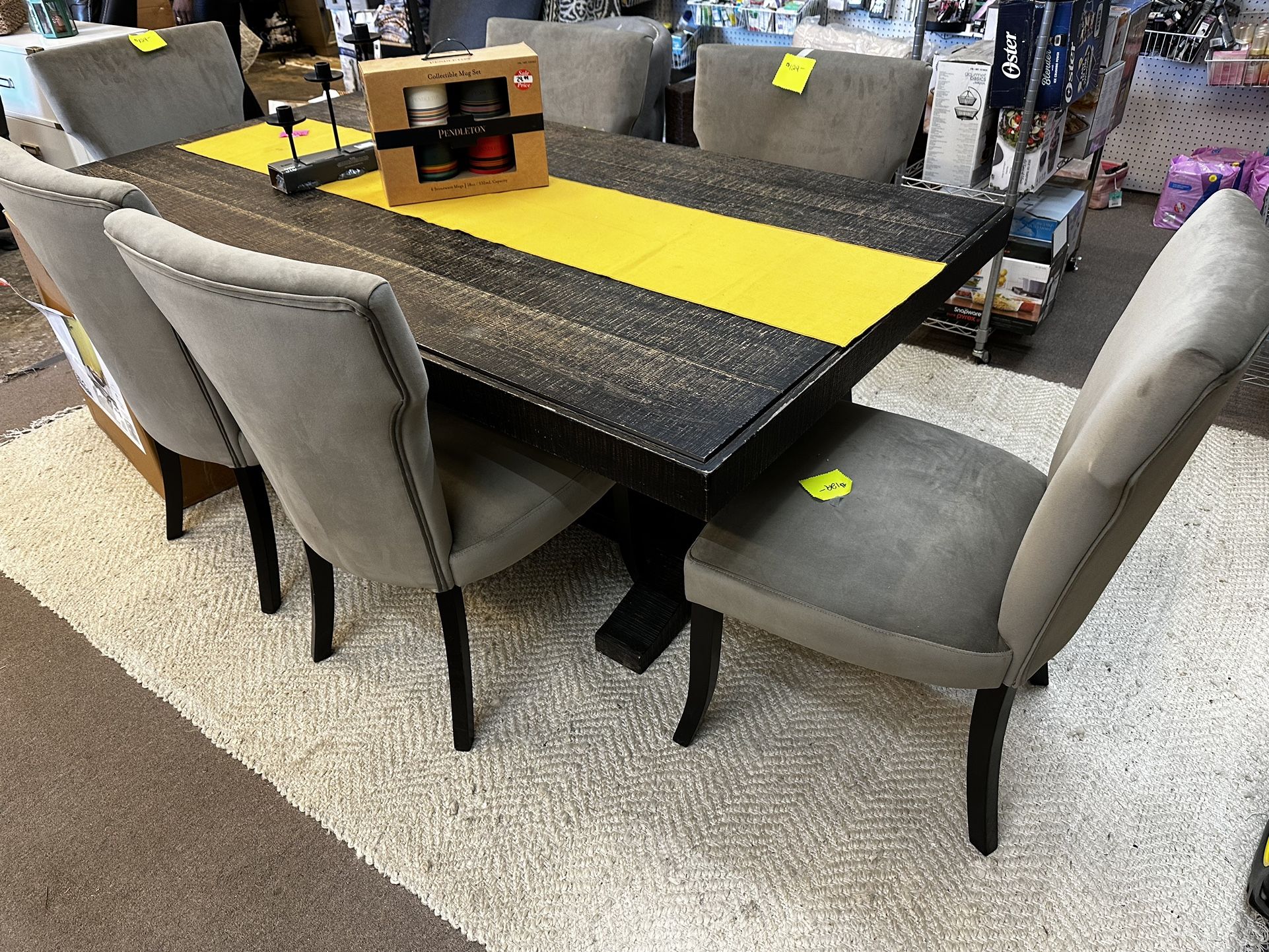 Dining Table $699 Chairs $129 Each