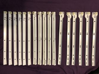 Drawer and cabinet rails