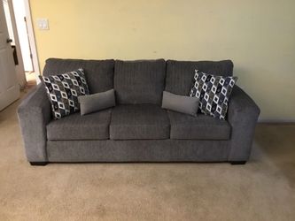Gray Fabric Couch