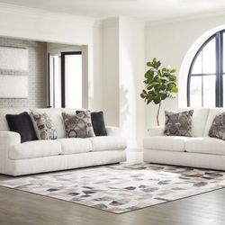 Brand New Ashley Super Plush Comfy Sofa Loveseat Set 