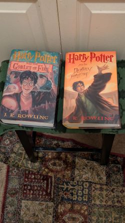 Harry Potter Hardcover Books Lot of 2