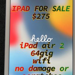 IPAD AIR 2 