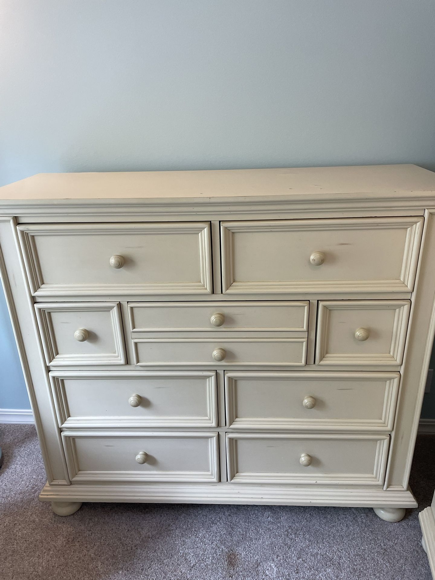 Free Cottage Style Dresser, Nightstand And Bookcase 