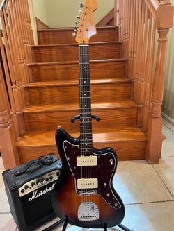 Squier Classic Vibe Jazzmaster w/ Marshall Amp