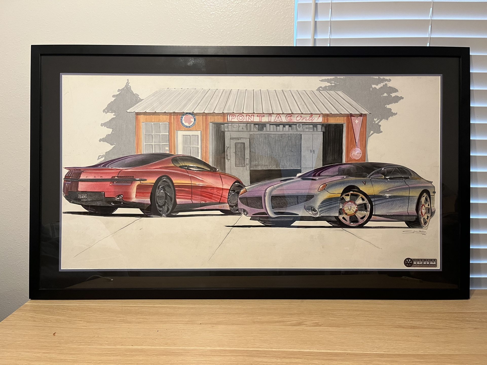 Pontiac GTO Concept Car Painting