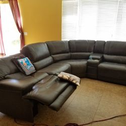 Leather Sofa