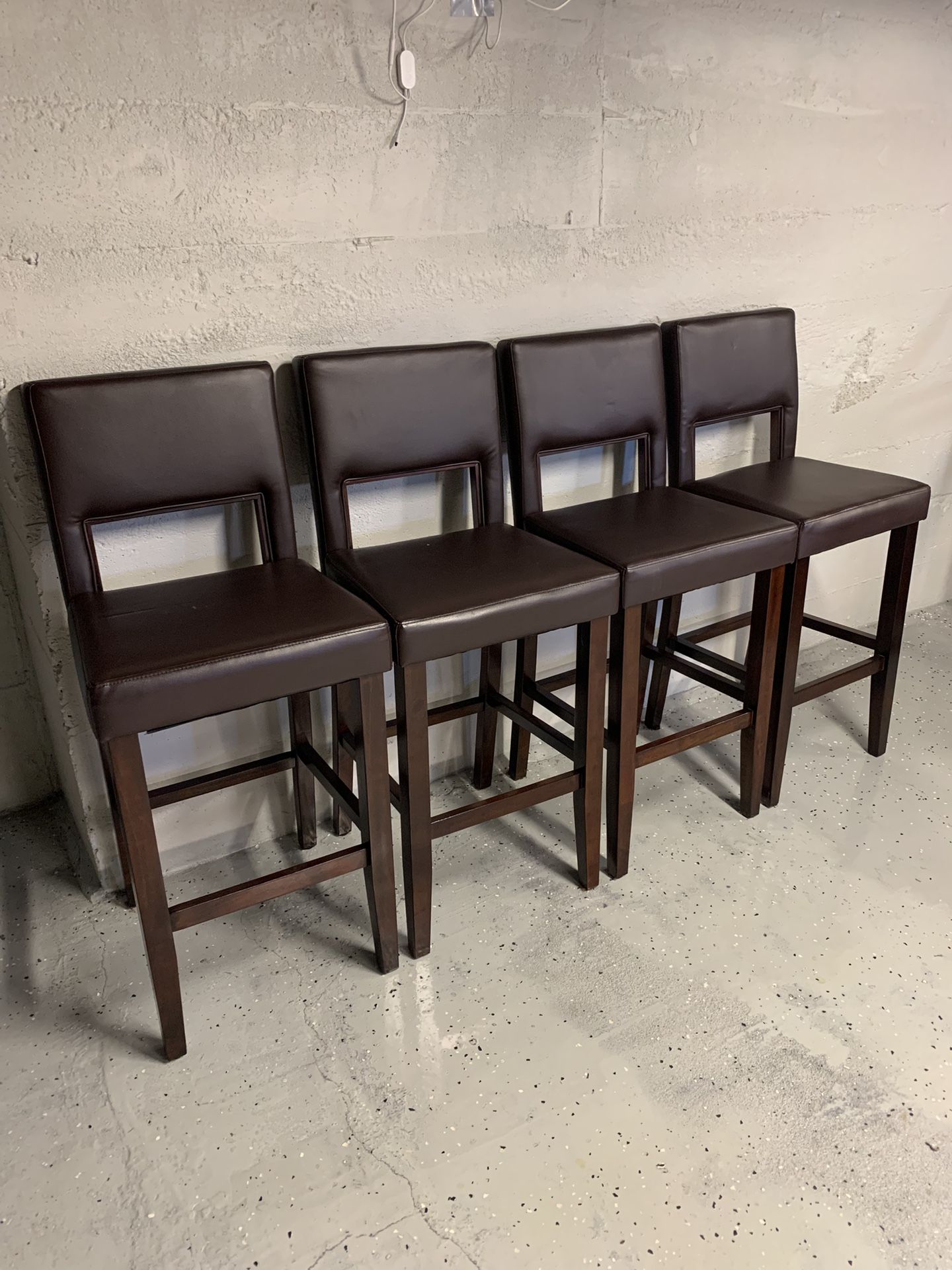 Leather Bar Stools