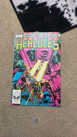 Hercules Prince of Power #4 Marvel Comics
