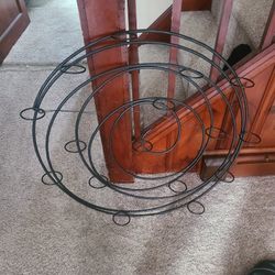 Raw Iron Plant/wine Rack
