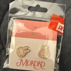Official Popmart Labubu earrings 
