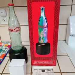 Retro Vintage Coca-Cola Electroplasma Lamp