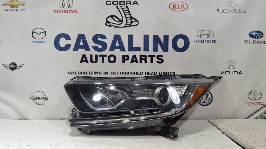 2016-2021 HONDA CR-V HALOGEN WITH LED HEADLIGHT LEFT DRIVER SIDE OEM 