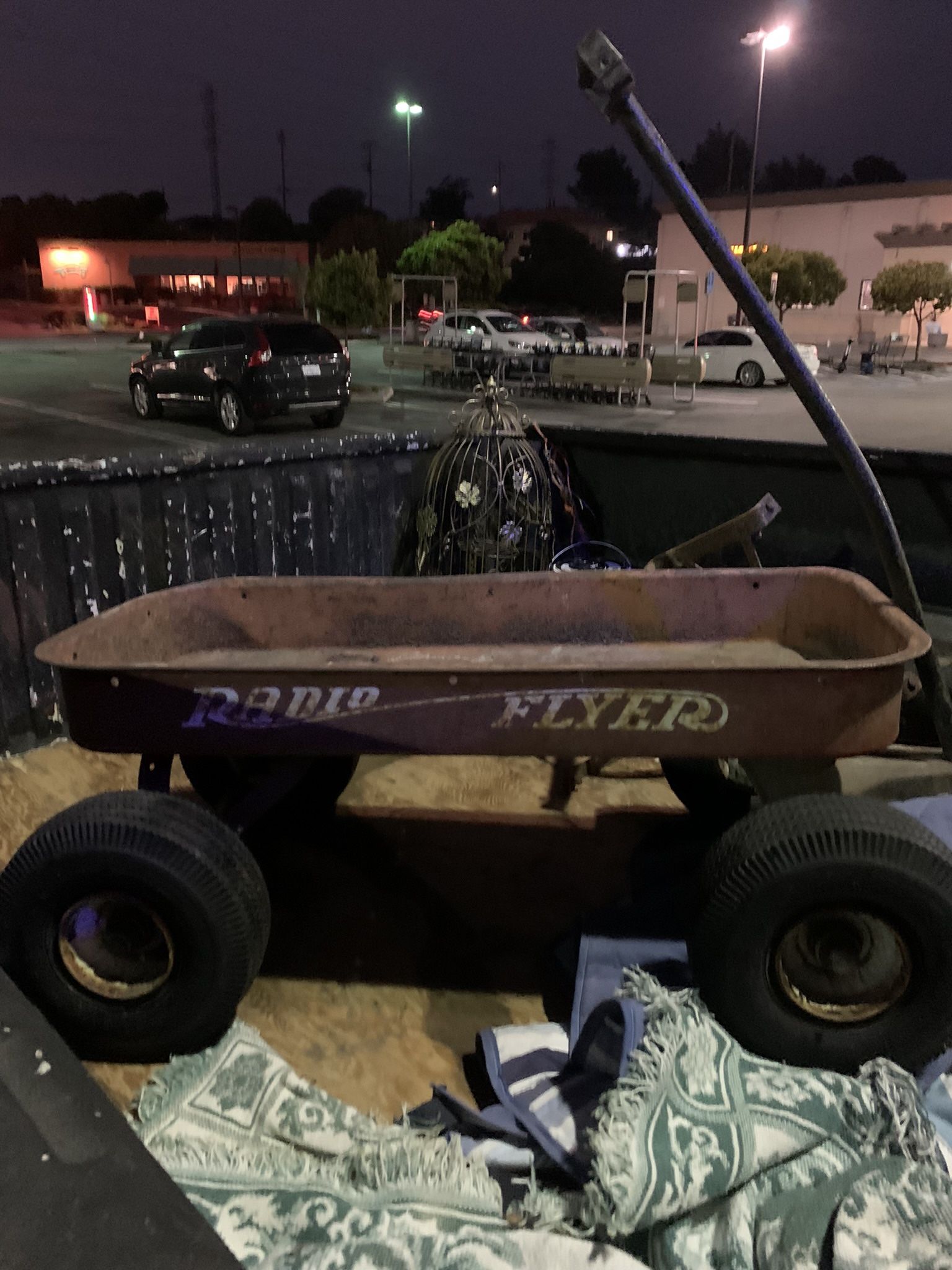 vintage radio flyer wagon RARE