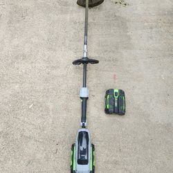 Ego String Trimmer With  5 AH Battery And Charger
