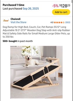 Used Ramp for Pets