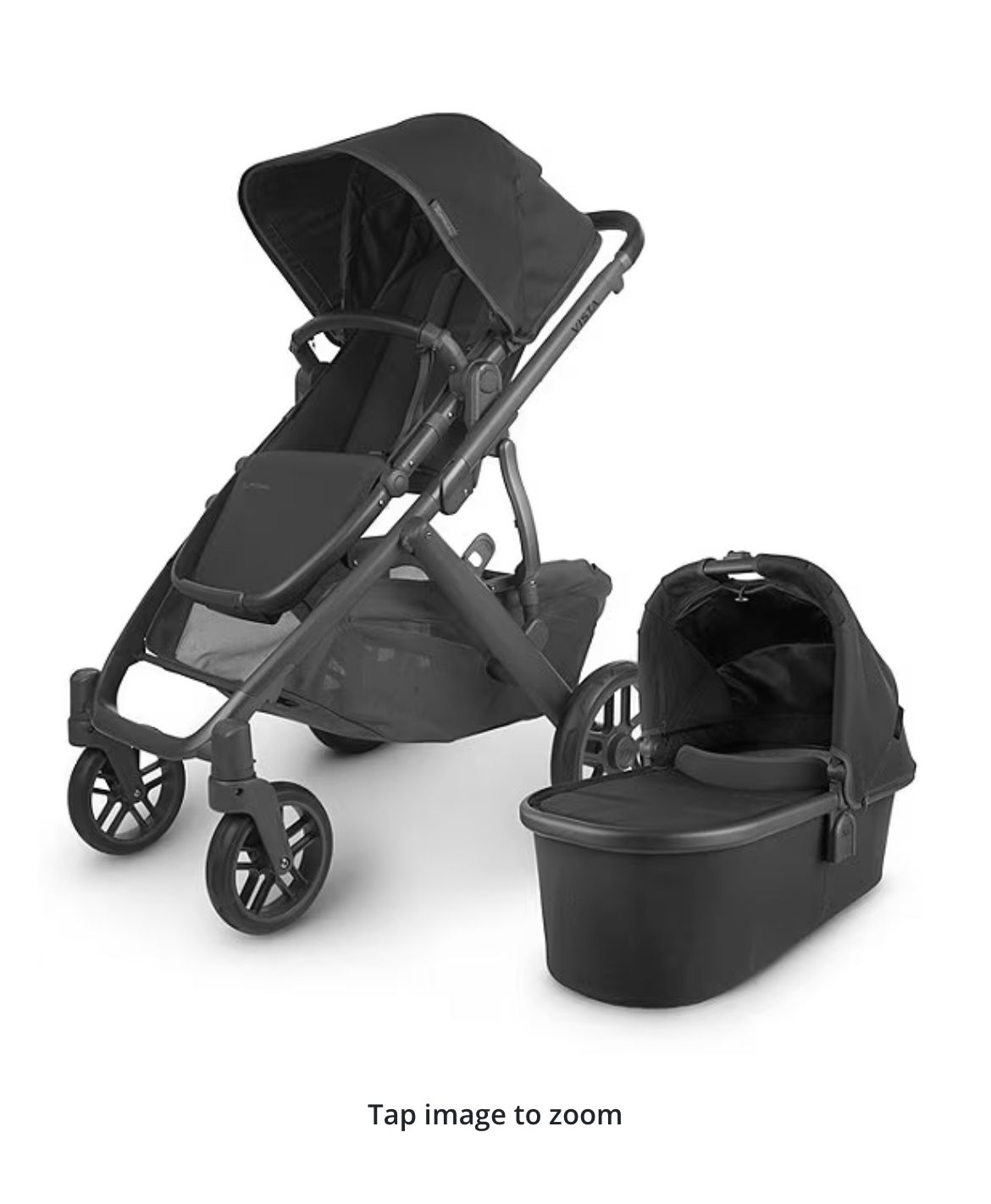 Uppa Baby Vista V2 Stroller- Jake Black