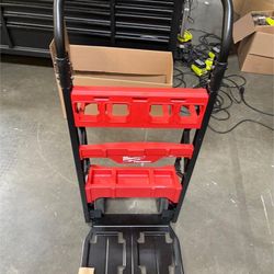 Milwaukee poskout 20in.2-wheel utility cart 