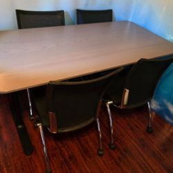 Dining Table With 4 Chairs