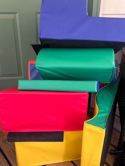 Foam blocks for crawling /climbing