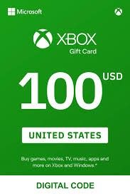 $100 Xbox Gift card
