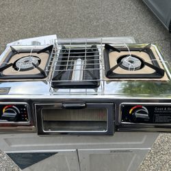 Portable Stove With Grill 