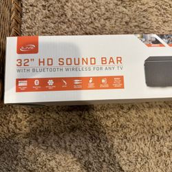 iLive ITB066B 32" HD Bluetooth Sound Bar OPEN BOX