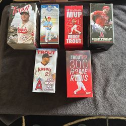 Mike Trout Bobblehead (6) Never Opened 