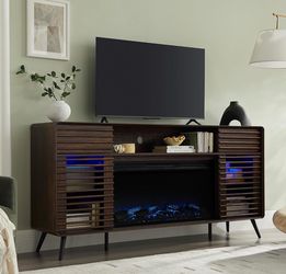 Fireplace TV Stand - 70 Inches - Like New