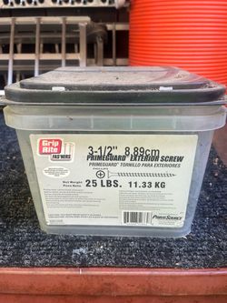 Grip Rite 3-1/2" PrimeGuard Exterior Screws 25 lbs
