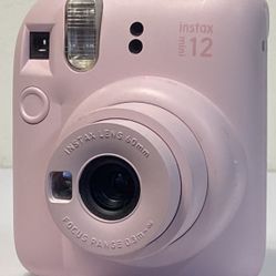 FUJIFILM INSTAX MINI 12 Instant Film Camera (Blossom Pink) (#935)
