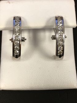 White Gold Diamond earrings