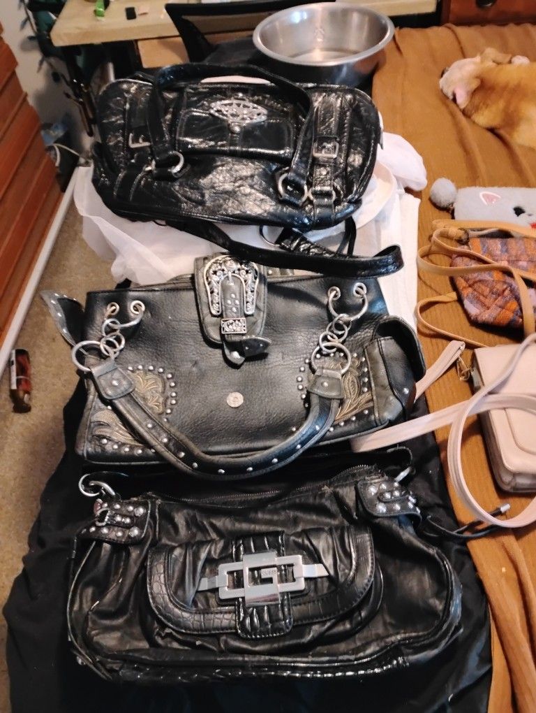 Three Black Bags