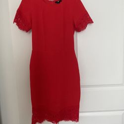 Red H&M Holiday Dress 4
