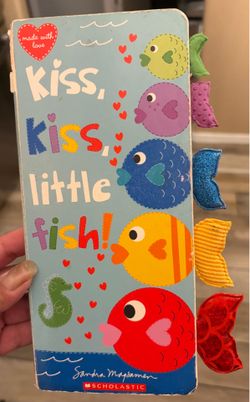 Kiss, kiss, little fish book
