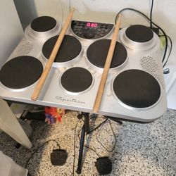 🔥🔥Spectrum AIL 602 Digital Drum Pad w/ Drum Stand(like New,)BEST OFFER TAKE IT HOME /SE VA A LA MEJOR OFERTA🔥🔥