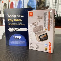 JBL Tour Pro Ear Phones With LCD Screen Control Case (Located In Downey, CA)