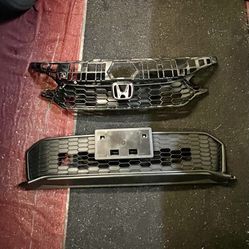OEM 2025 Honda Civic Upper & Lower Grille