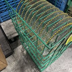 Glass Beaded Charger Plates 