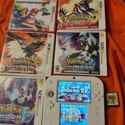 Nintendo 2DS With Seven Games Pokemon Mario Much More Will Not Separate Read Full Description