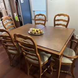 Solid Oak Table 