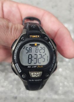 Timex Ironman Classic 30 Lap Digital Watch - Black