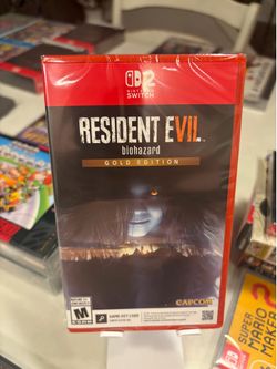 Resident Evil 7 Biohazard Gold Edition Nintendo Switch 2  New & Sealed Key Card