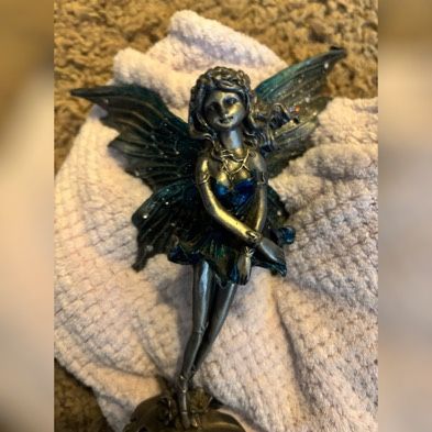 Metal Fairy Figurine
