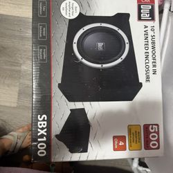 Dual 10” Subwoofer