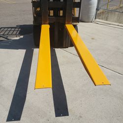 84" Heavy Duty Forklift Fork Extensions - 7ft. NEW!