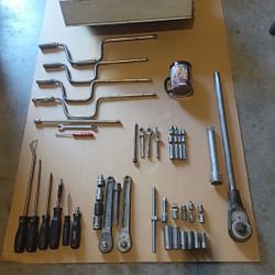Vintage Snap On Tools / With Tool Box 