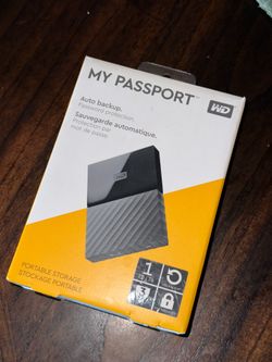 Western Digital Passport 1TB HDD